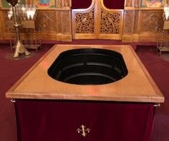 Baptismal Font for adults and older youth